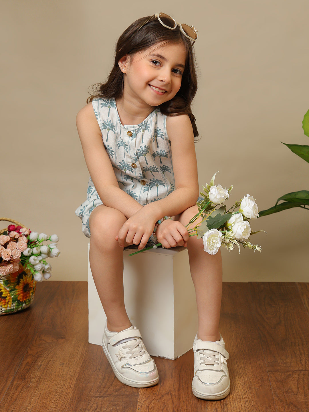 Girls Printed Co-Ord Set