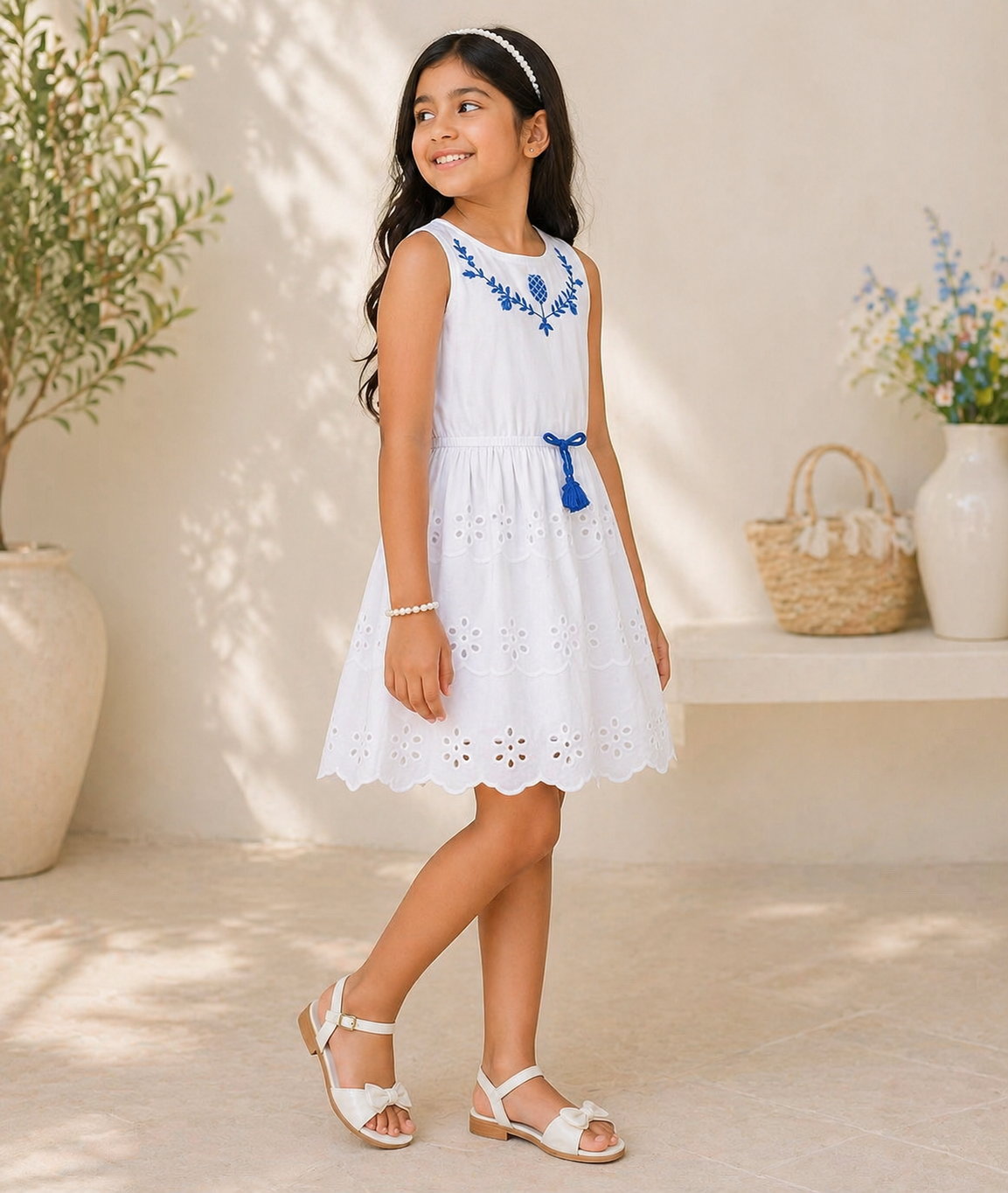 Girls Fit & Flare Dress