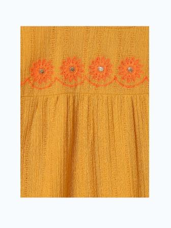 Girls Floral A-Line Dress