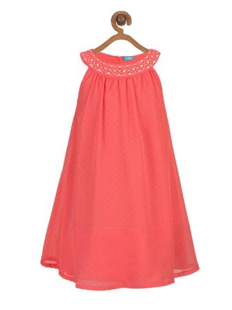Girls Layered Tulle Ruffle Dress
