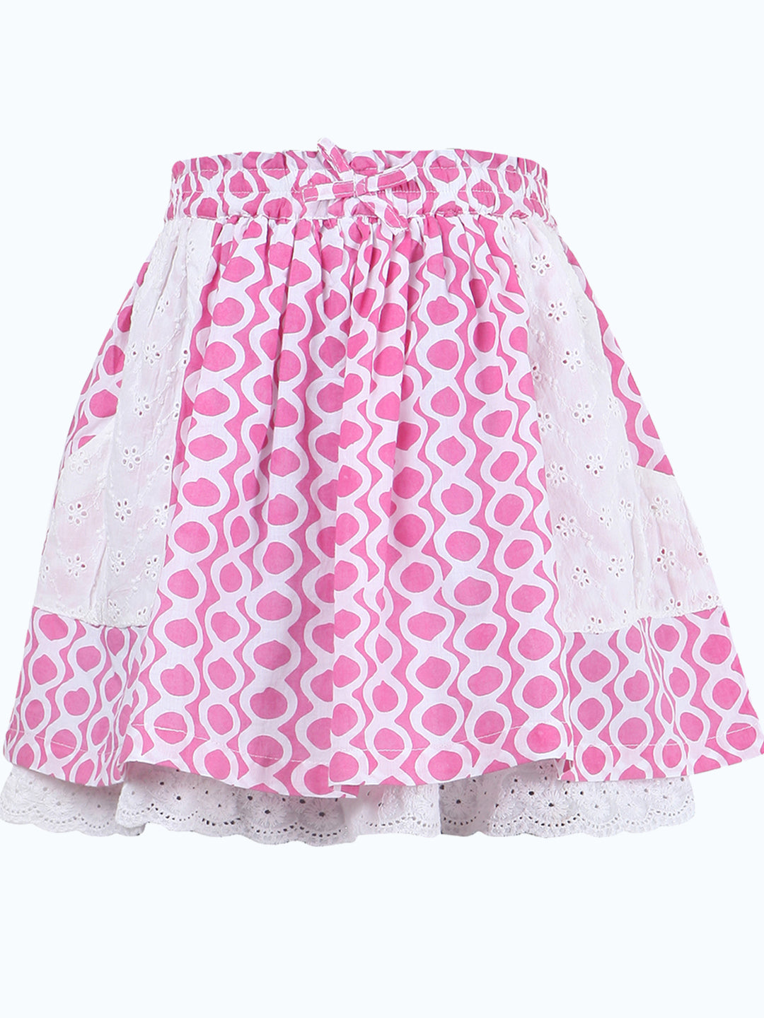 Girls Printed Swing Skirt