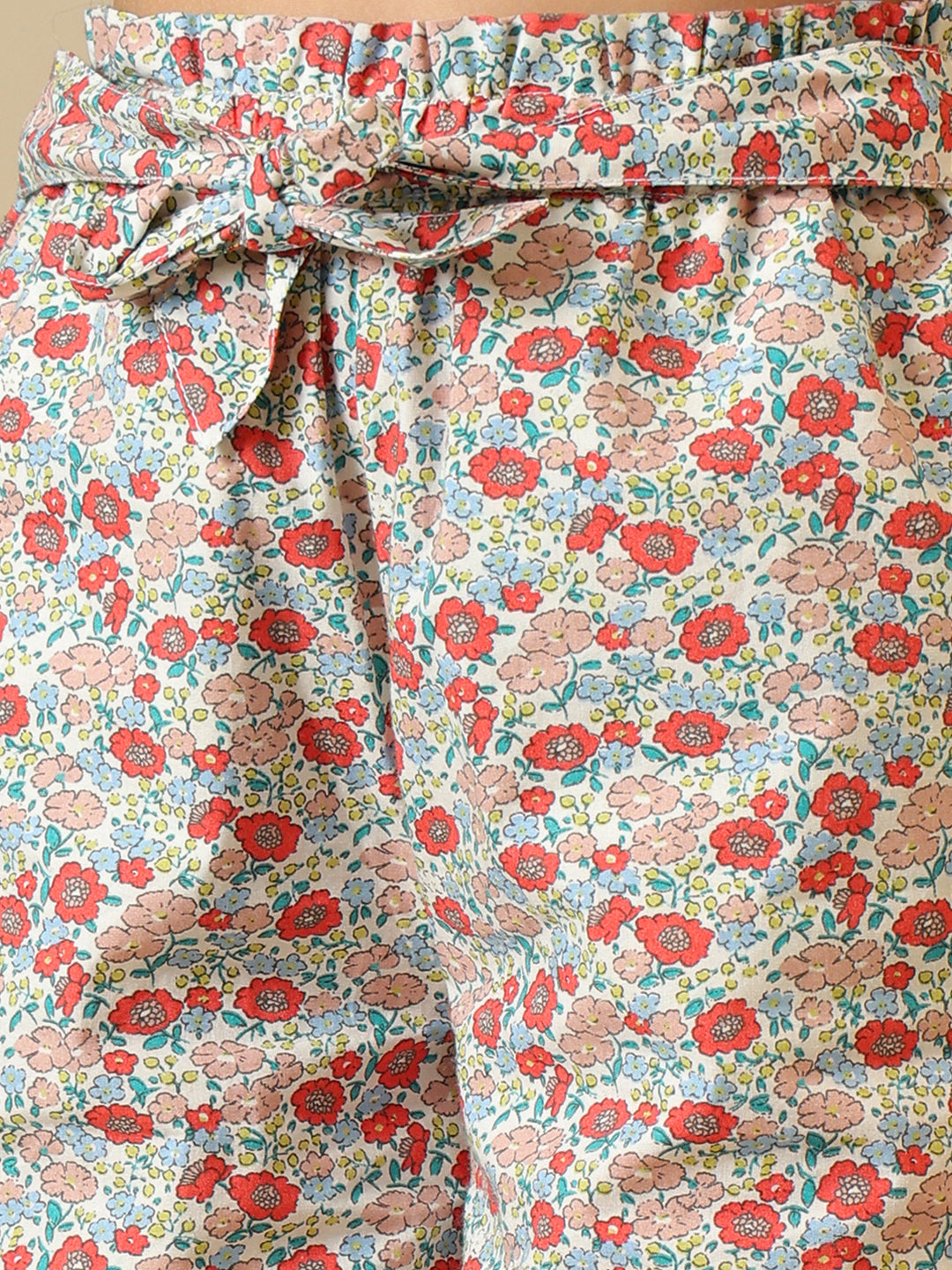 Girls Floral Printed Co-Ord Set