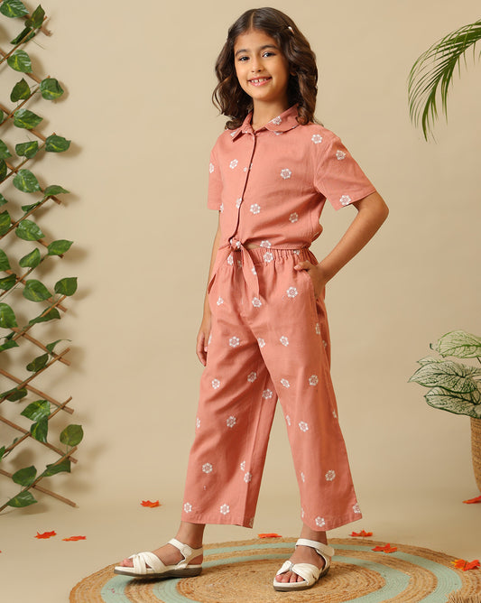 Girls Printed Co-Ord Set