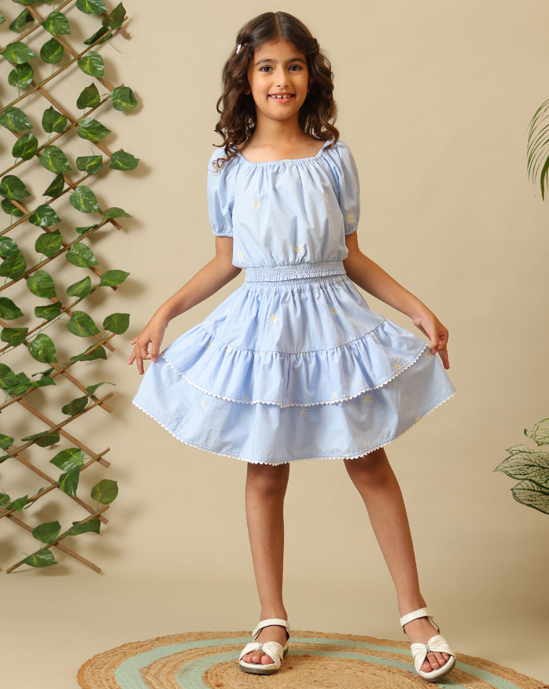 Girls Skirt Co-Ord Set