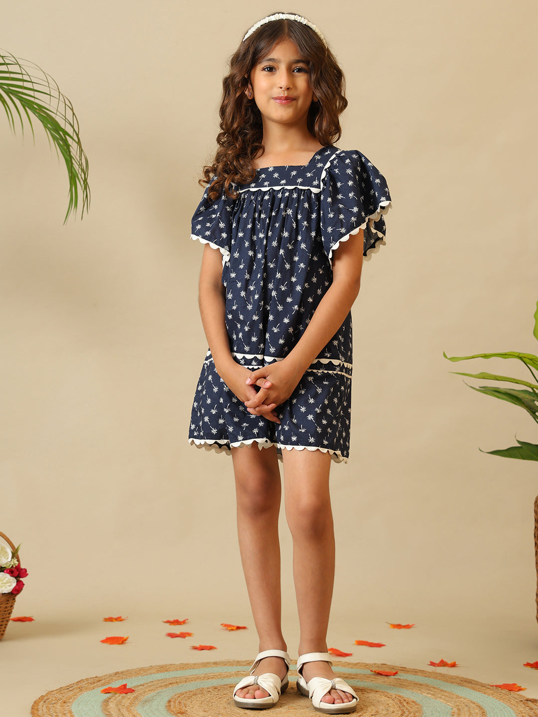 Girls Printed Charm Dress