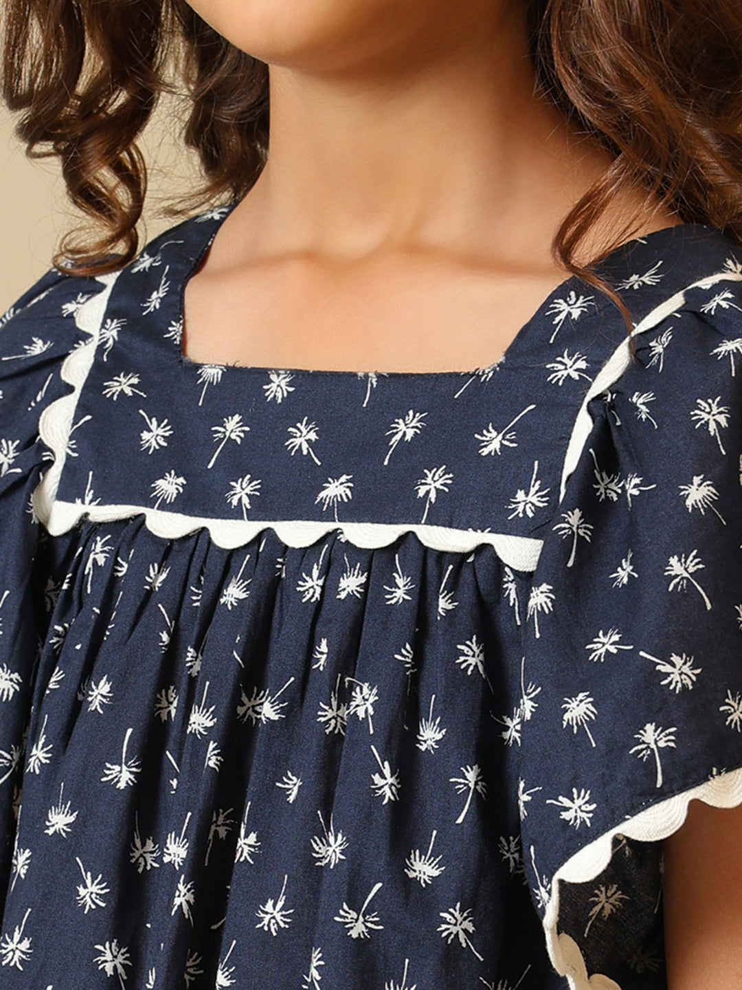 Girls Printed Charm Dress