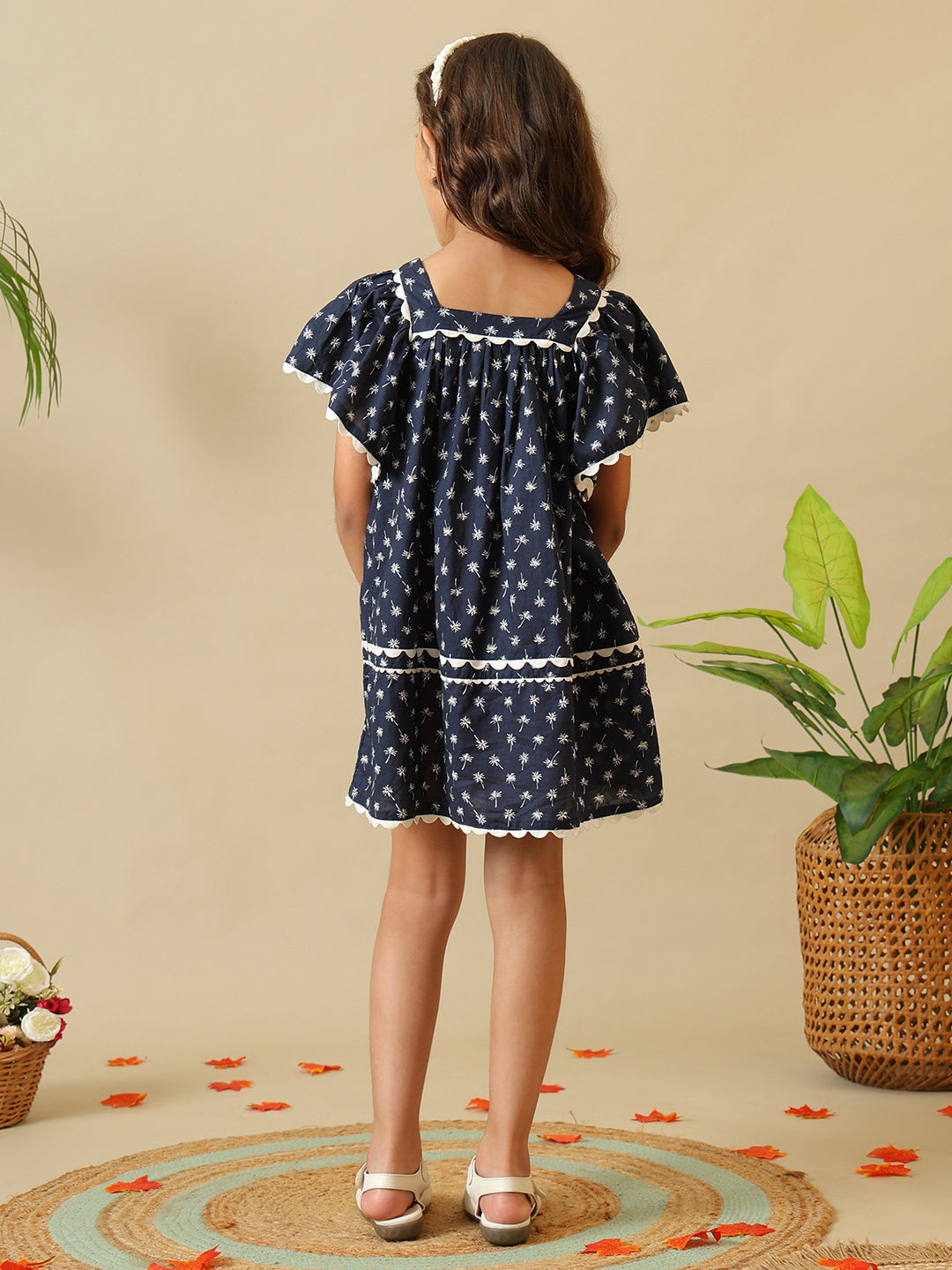 Girls Printed Charm Dress