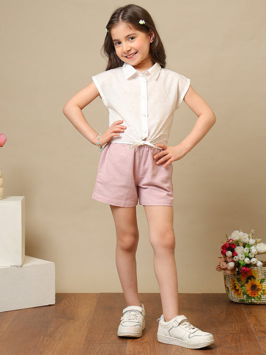 Girls Cotton Casual Shirt Top