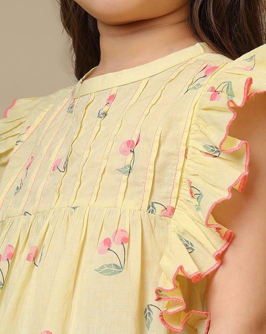 Girls Printed Casual Top