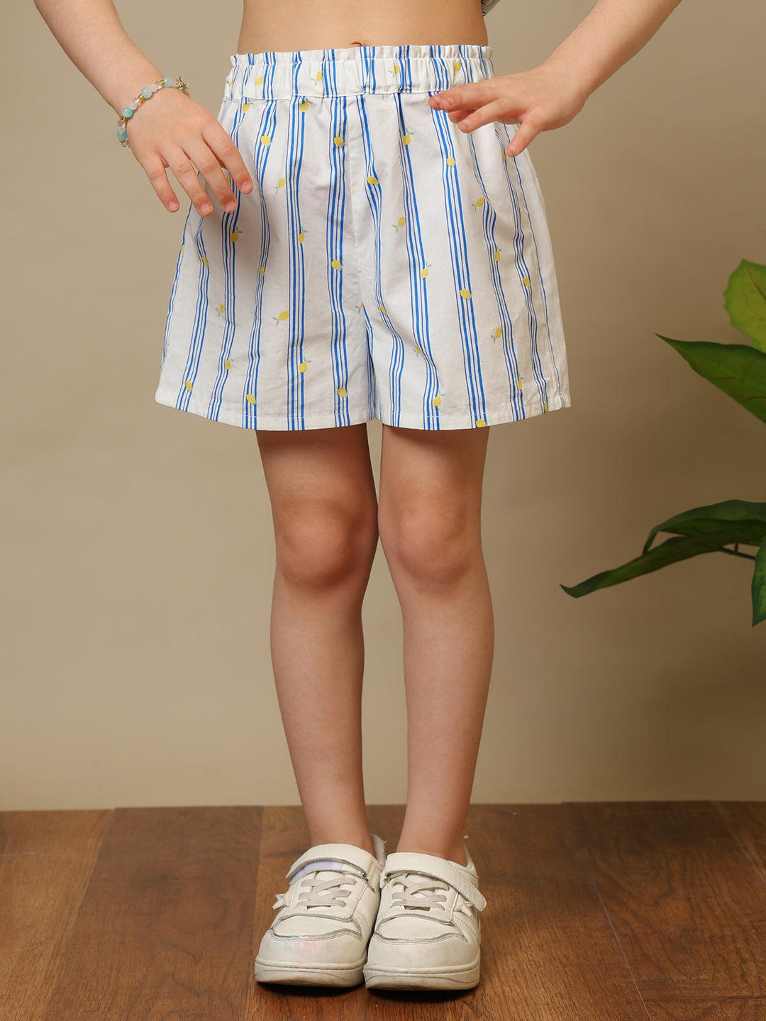 Girls Striped Co-Ord Set