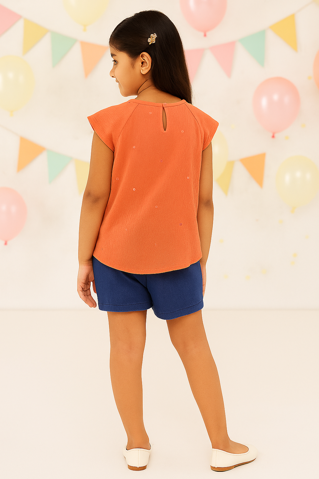 Girls Embellished Casual Top