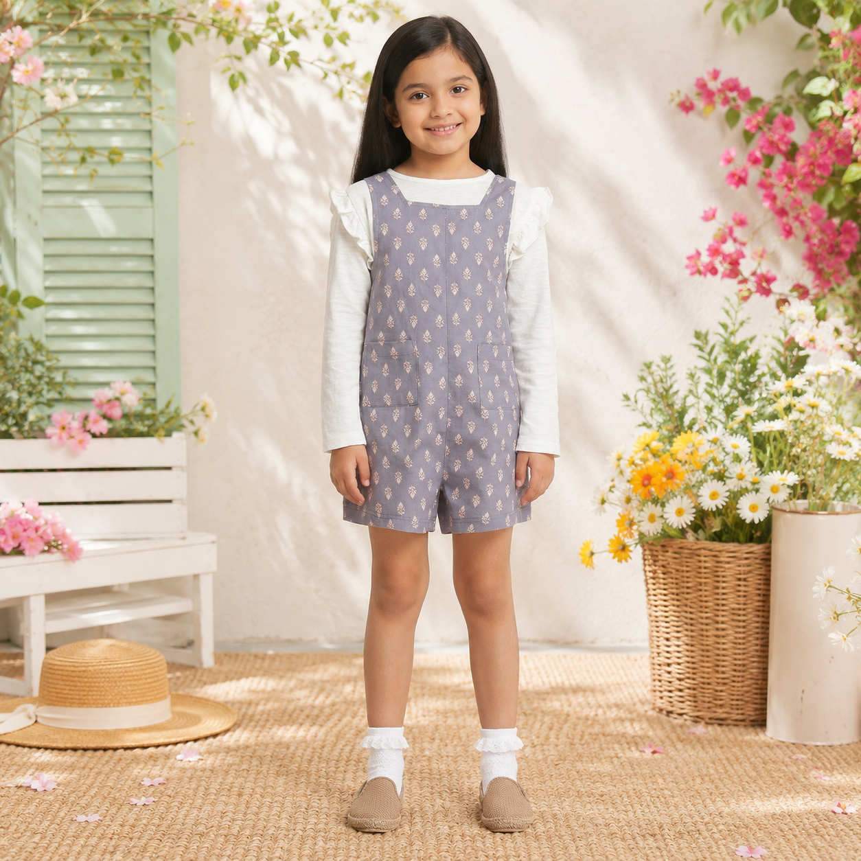 Girls Printed Co-Ord Set