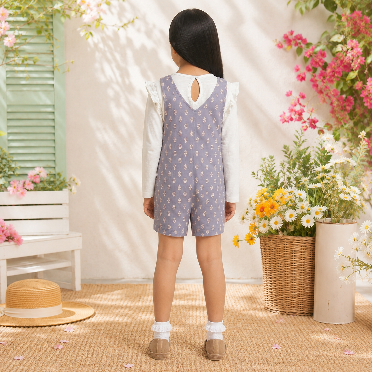 Girls Printed Co-Ord Set