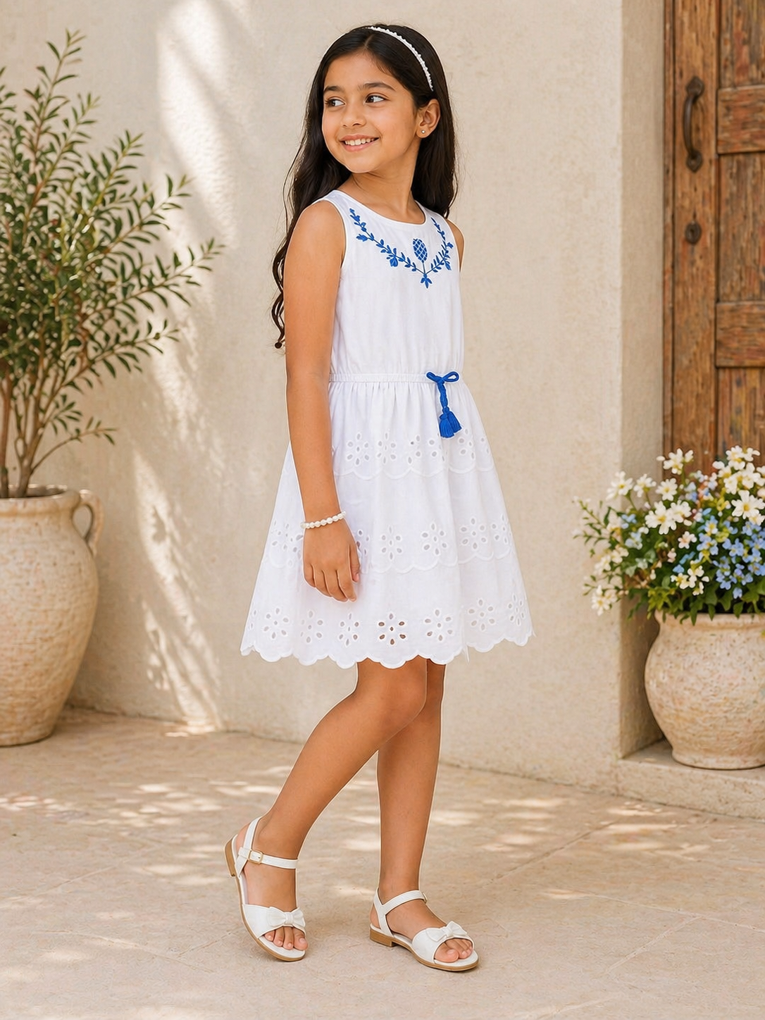 Girls Fit & Flare Dress