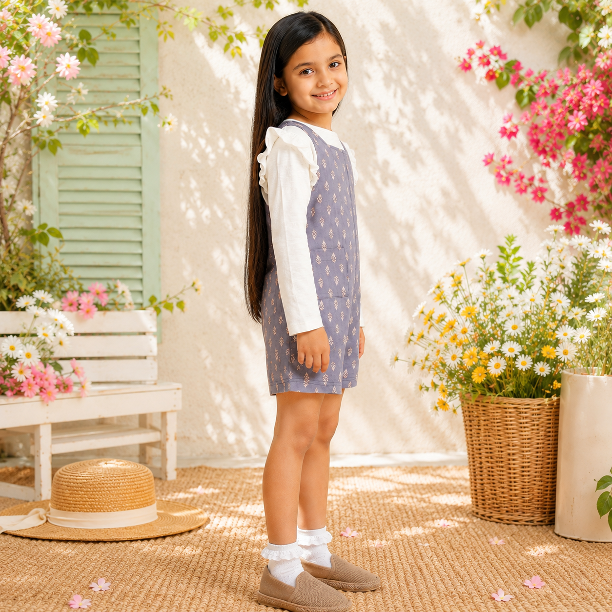 Girls Printed Co-Ord Set