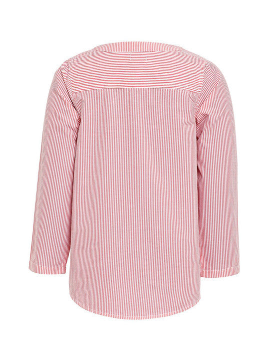 Girls Embroidered Pink Top