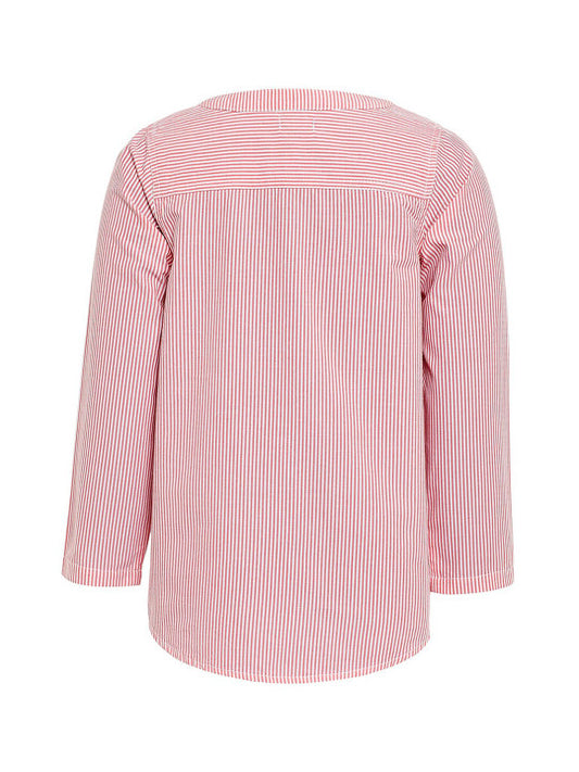 Girls Embroidered Pink Top