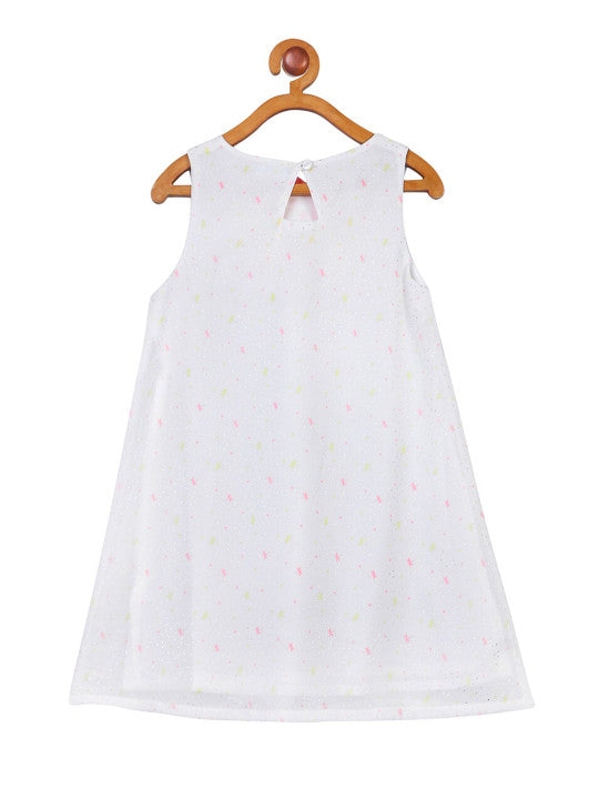 Girls Floral A-Line Dress