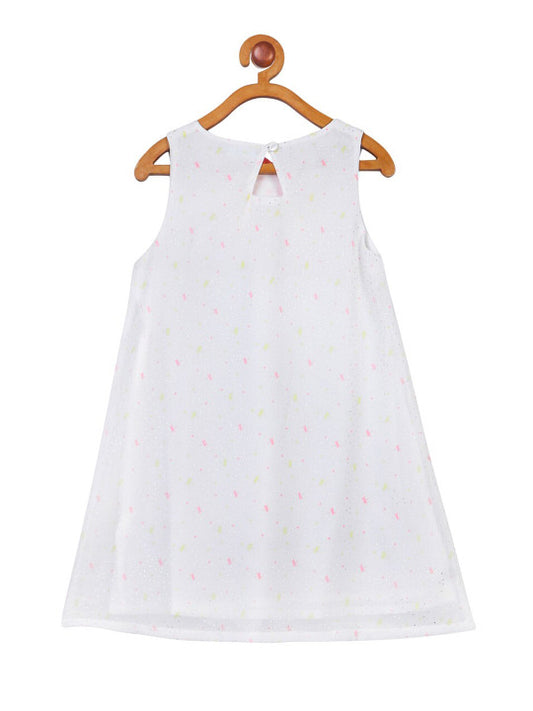 Girls Floral A-Line Dress