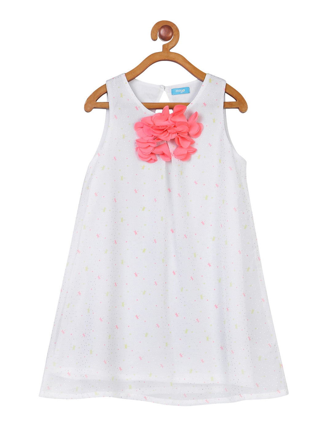 Girls Floral A-Line Dress