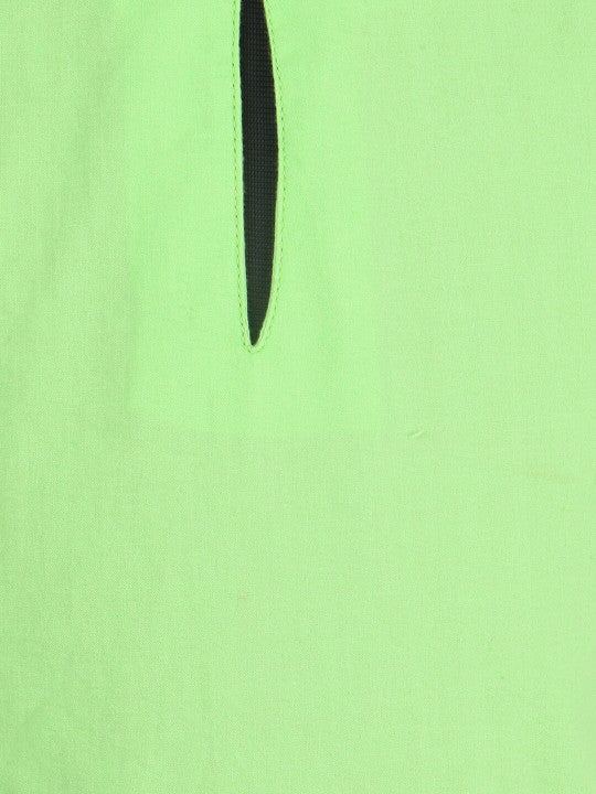 Girls Lime Green Embroidered Top