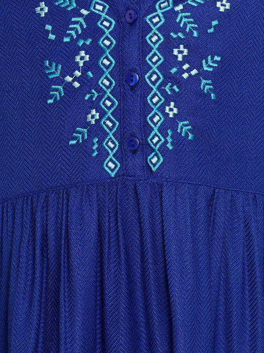 Girls Embroidered Ethnic Dress