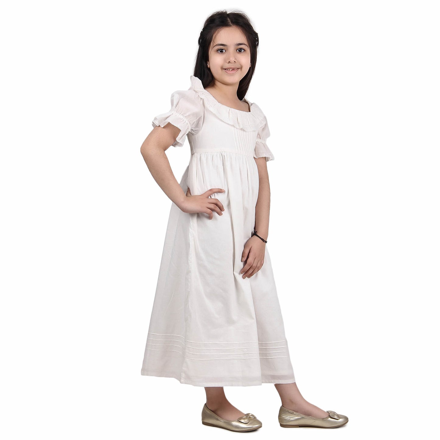 Girls Fit & Flare Midi Dress