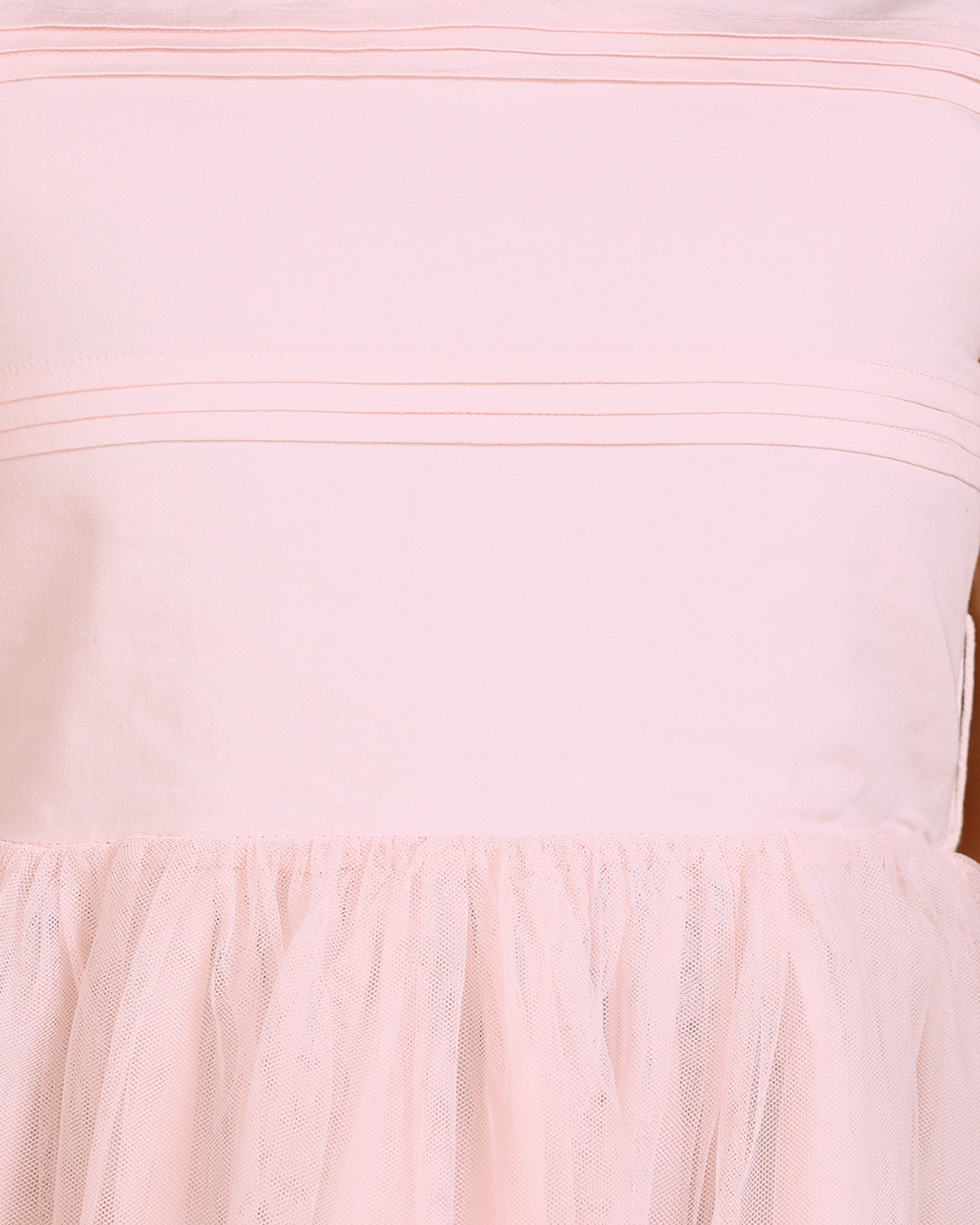 Girls Pink Pleated Dress