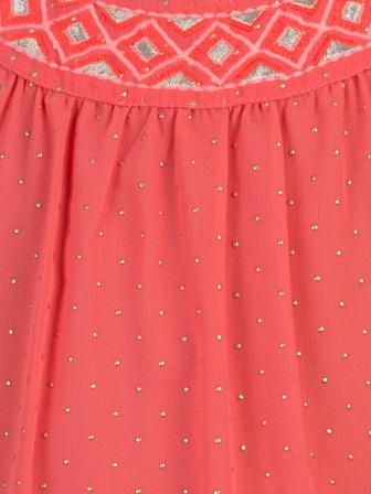 Girls Layered Tulle Ruffle Dress