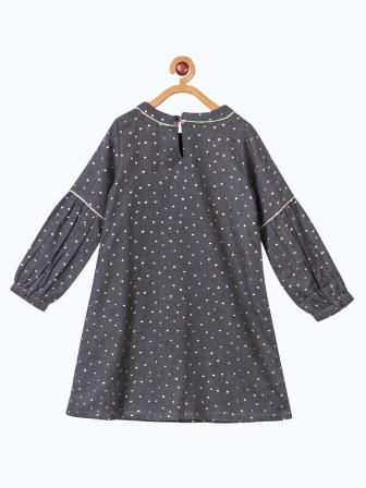 Girls Polka Dot A-Line Dress