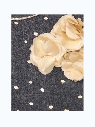 Girls Polka Dot A-Line Dress