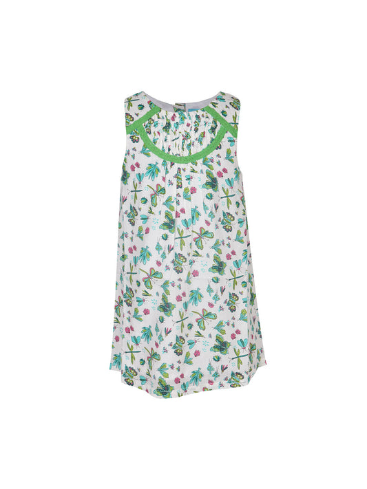 Girls Butterfly Print Dress