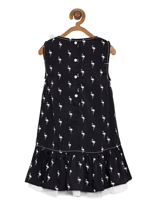Girls Floral A-Line Dress