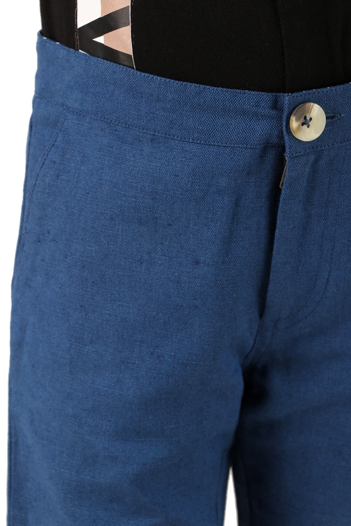 Boys Solid Casual Trousers