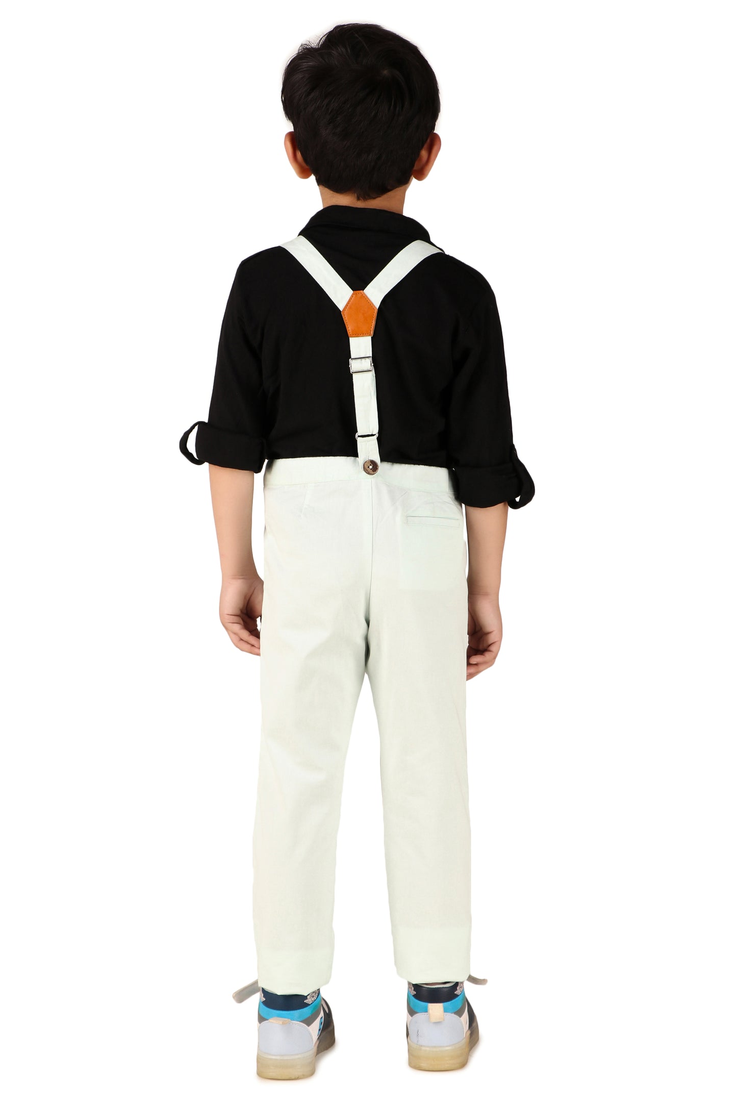 Boys Classic Suspender Casual Trousers