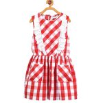 Miyo Red Color dress for kids