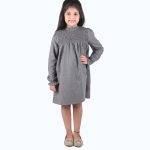 Grey & titanium A-Line Dress